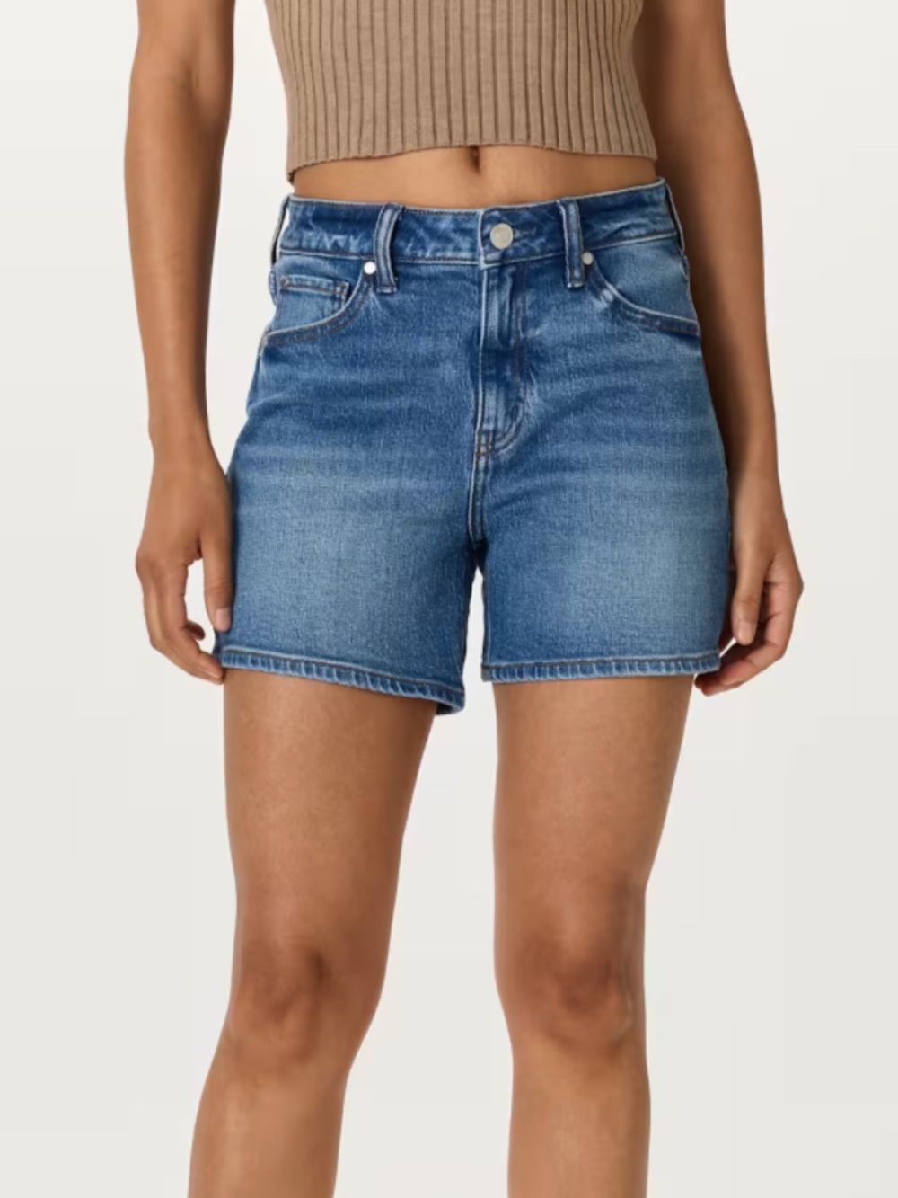 Quince Bella Stretch Vintage Shorts
